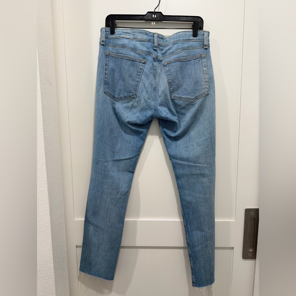 Rag & Bone Dre Low Rise Slim Boyfriend Jeans 27 Julienne - Picture 5 of 9